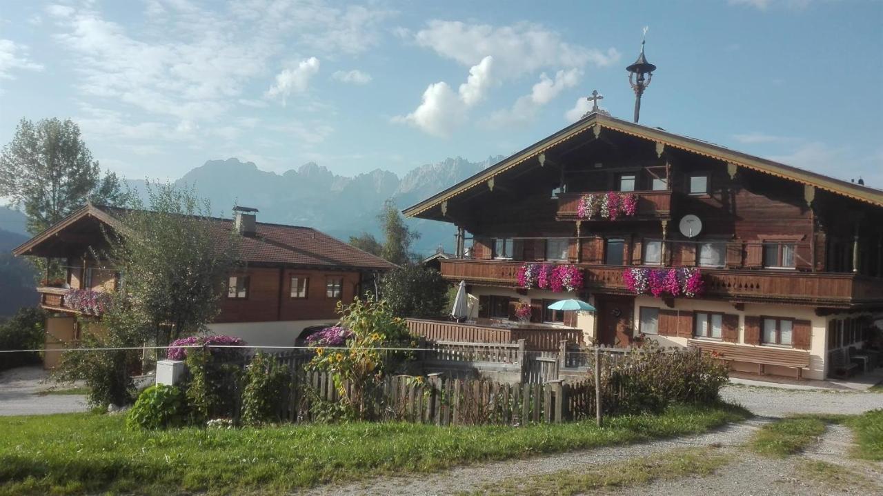 Schiessling Hof Villa Oberndorf in Tirol Bagian luar foto