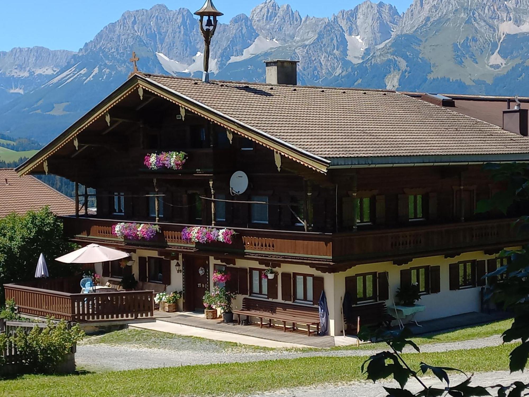 Schiessling Hof Villa Oberndorf in Tirol Bagian luar foto